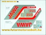 Matrica szett JAWA 638/640 Twin Sport